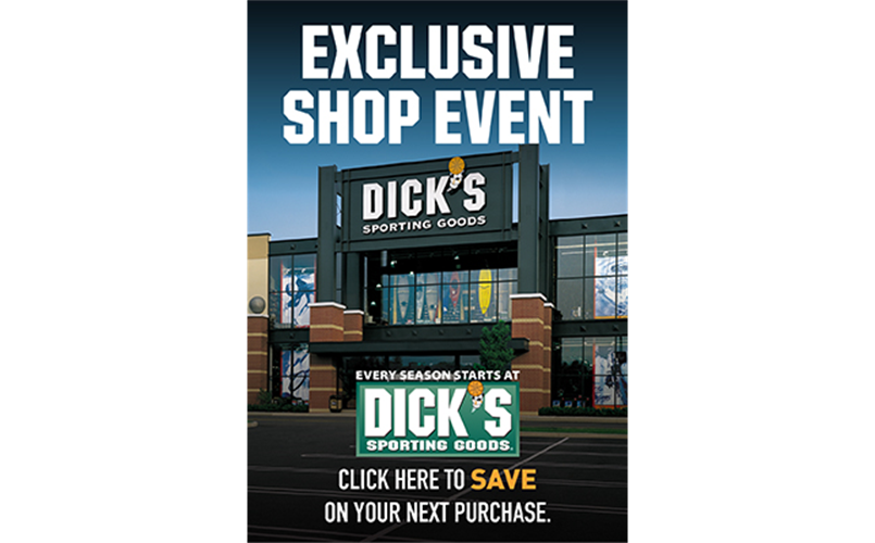 Dick's Sporting Goods Shop Event - 20% Discount